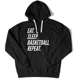 Eat Sleep Basketball Repeat Unisex Hoodie