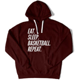 Eat Sleep Basketball Repeat Unisex Hoodie