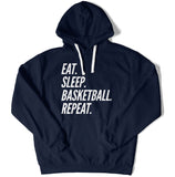 Eat Sleep Basketball Repeat Unisex Hoodie