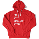 Eat Sleep Basketball Repeat Unisex Hoodie