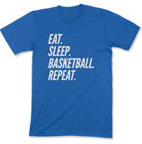 Eat Sleep Basketball Repeat Unisex T-Shirt
